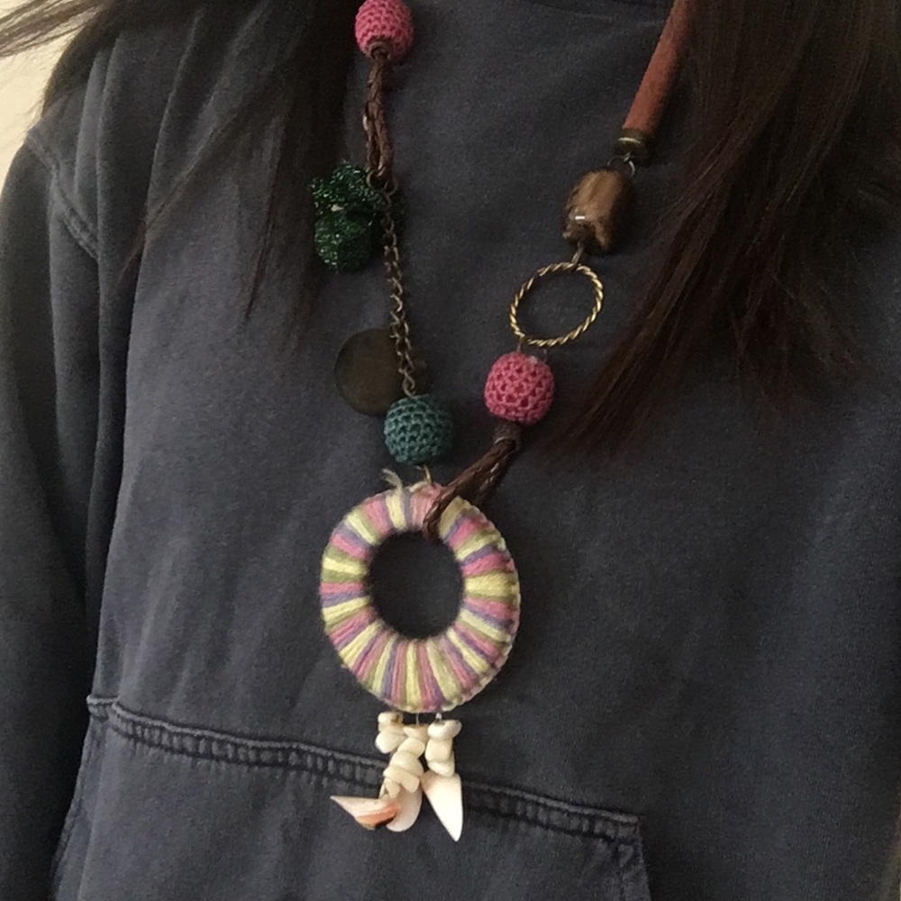 Huge Boho Necklace
